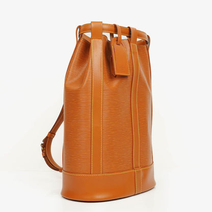 Louis Vuitton Randonnée PM Rucksack aus Epi Canvas in Cognac