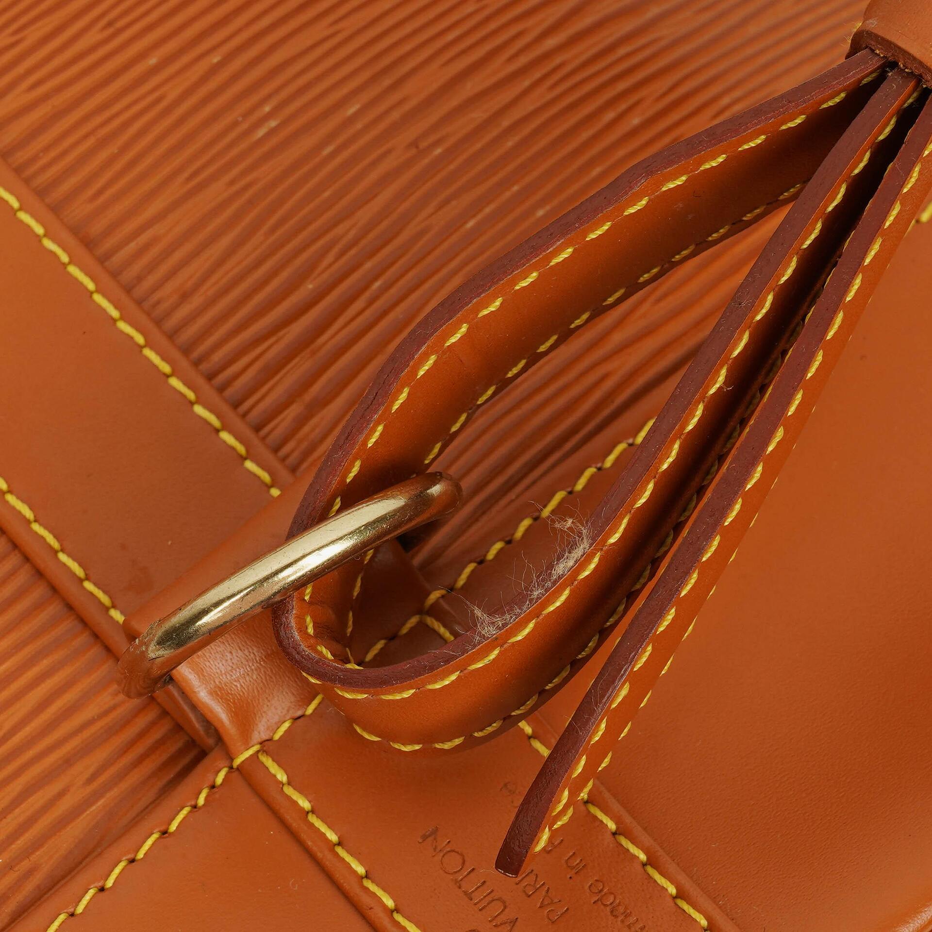 Louis Vuitton Randonnée PM Rucksack aus Epi Canvas in Cognac