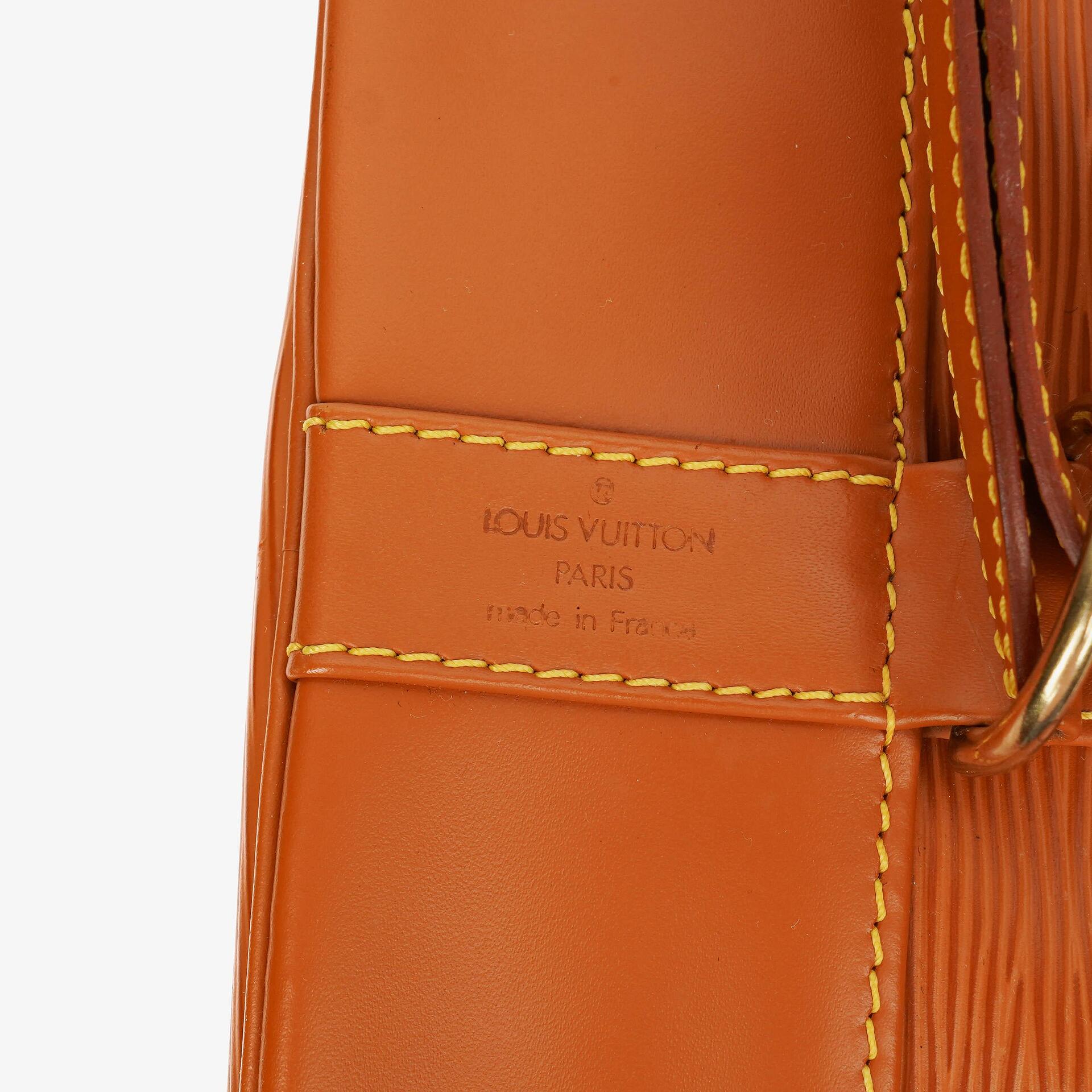 Louis Vuitton Randonnée PM Rucksack aus Epi Canvas in Cognac