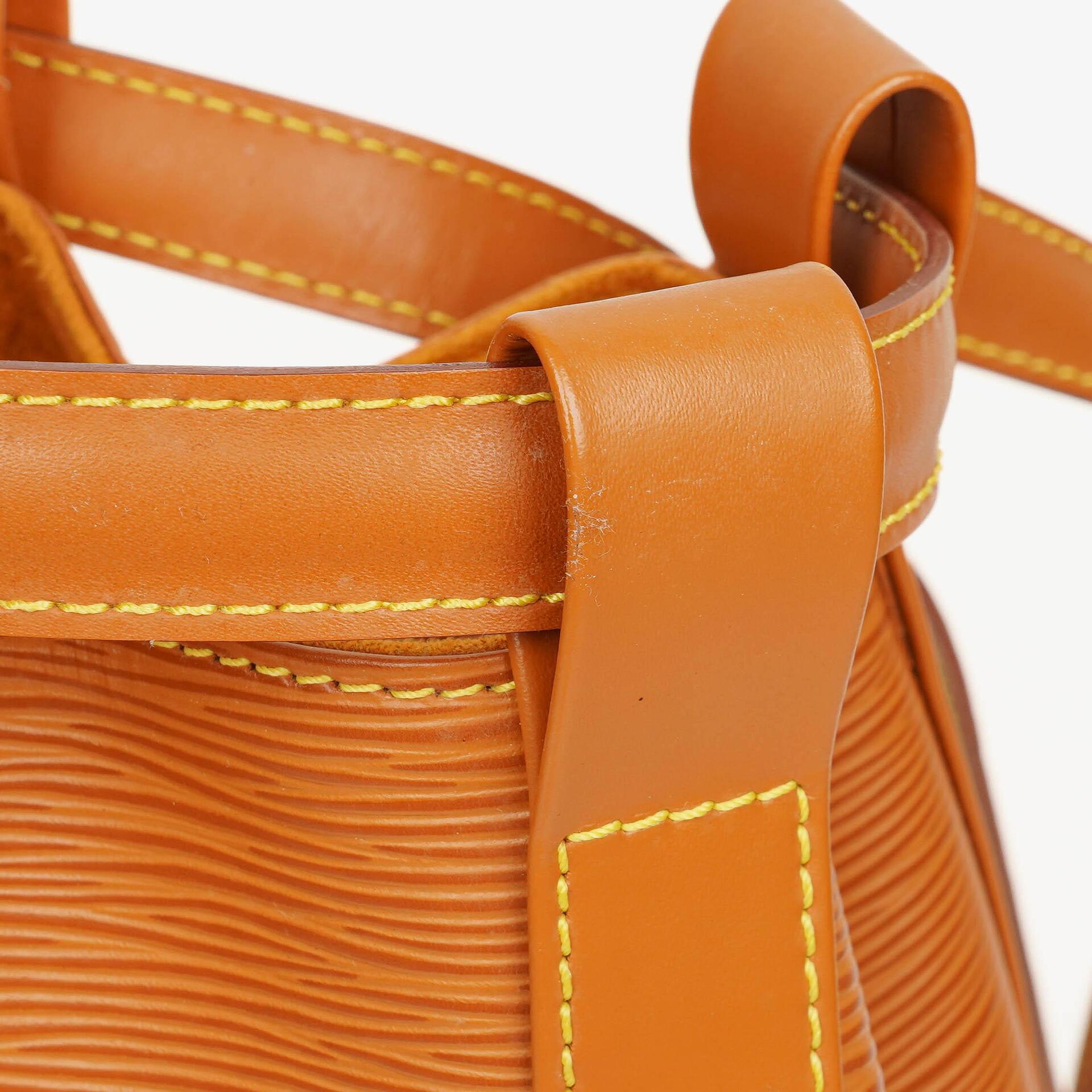 Louis Vuitton Randonnée PM Rucksack aus Epi Canvas in Cognac