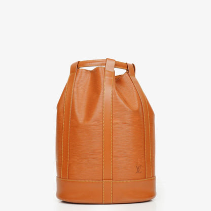 Louis Vuitton Randonnée PM Rucksack aus Epi Canvas in Cognac