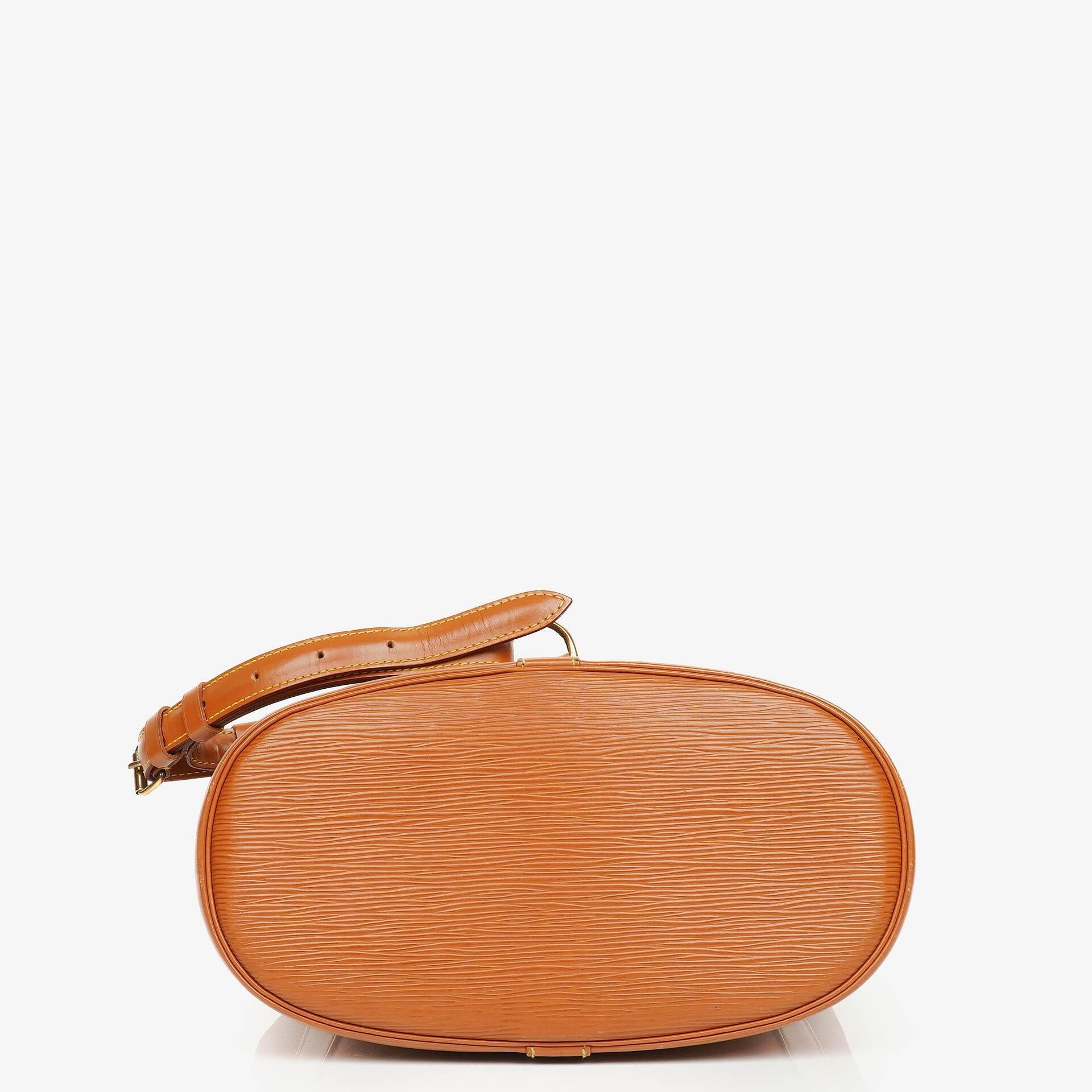 Louis Vuitton Randonnée PM Rucksack aus Epi Canvas in Cognac