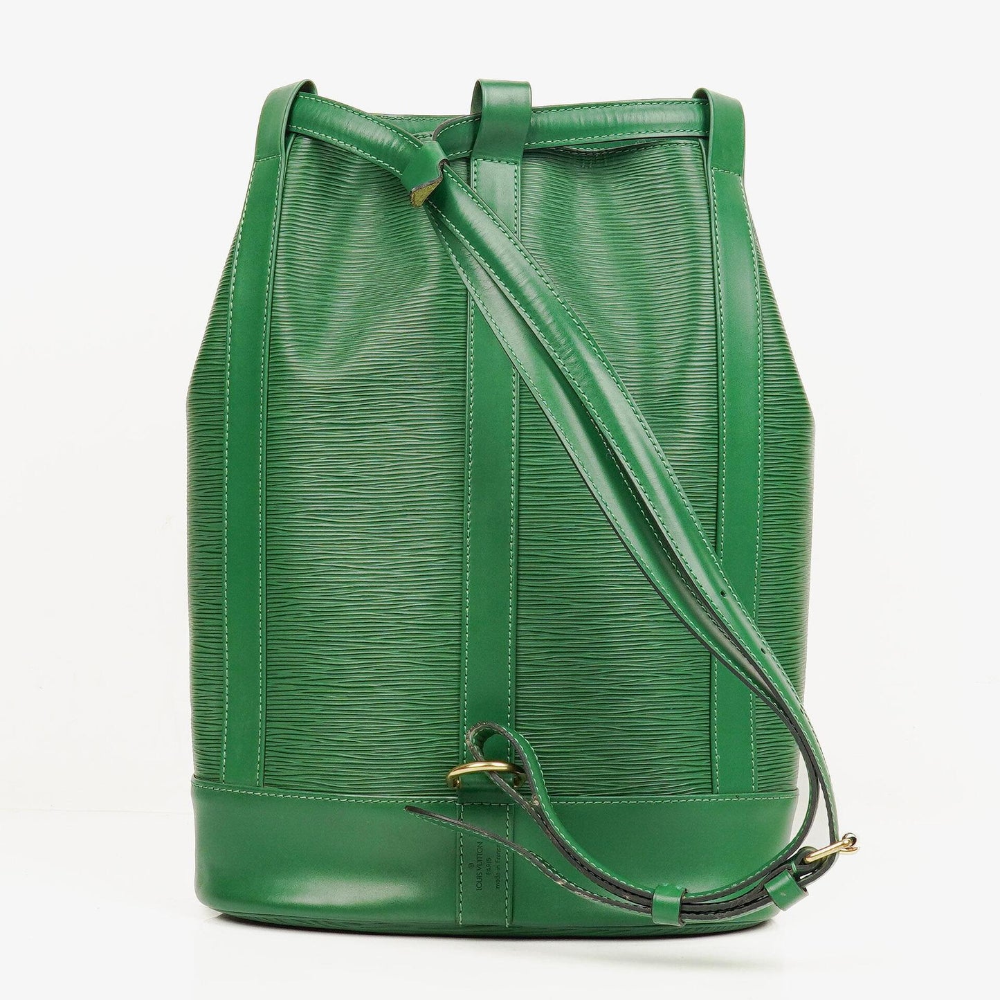 Louis Vuitton Randonnee PM Rucksack aus grünem Epi Canvas
