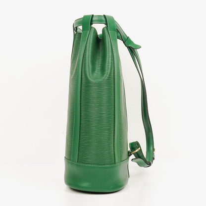 Louis Vuitton Randonnee PM Rucksack aus grünem Epi Canvas