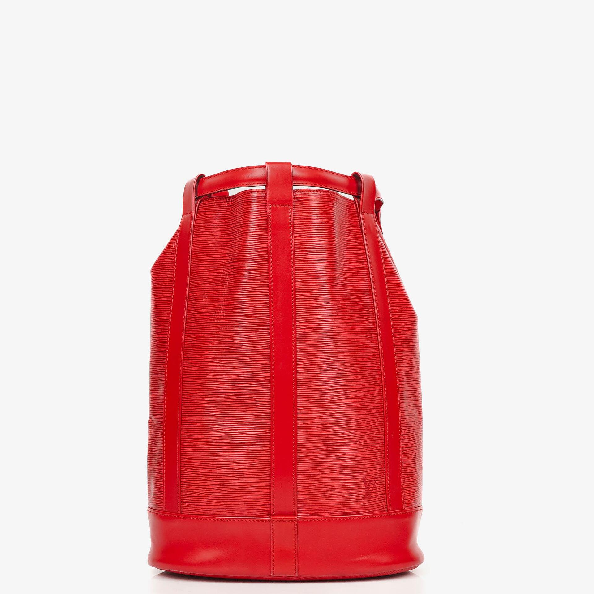 Louis Vuitton Randonnée PM EPI Rucksack aus rotem Canvas