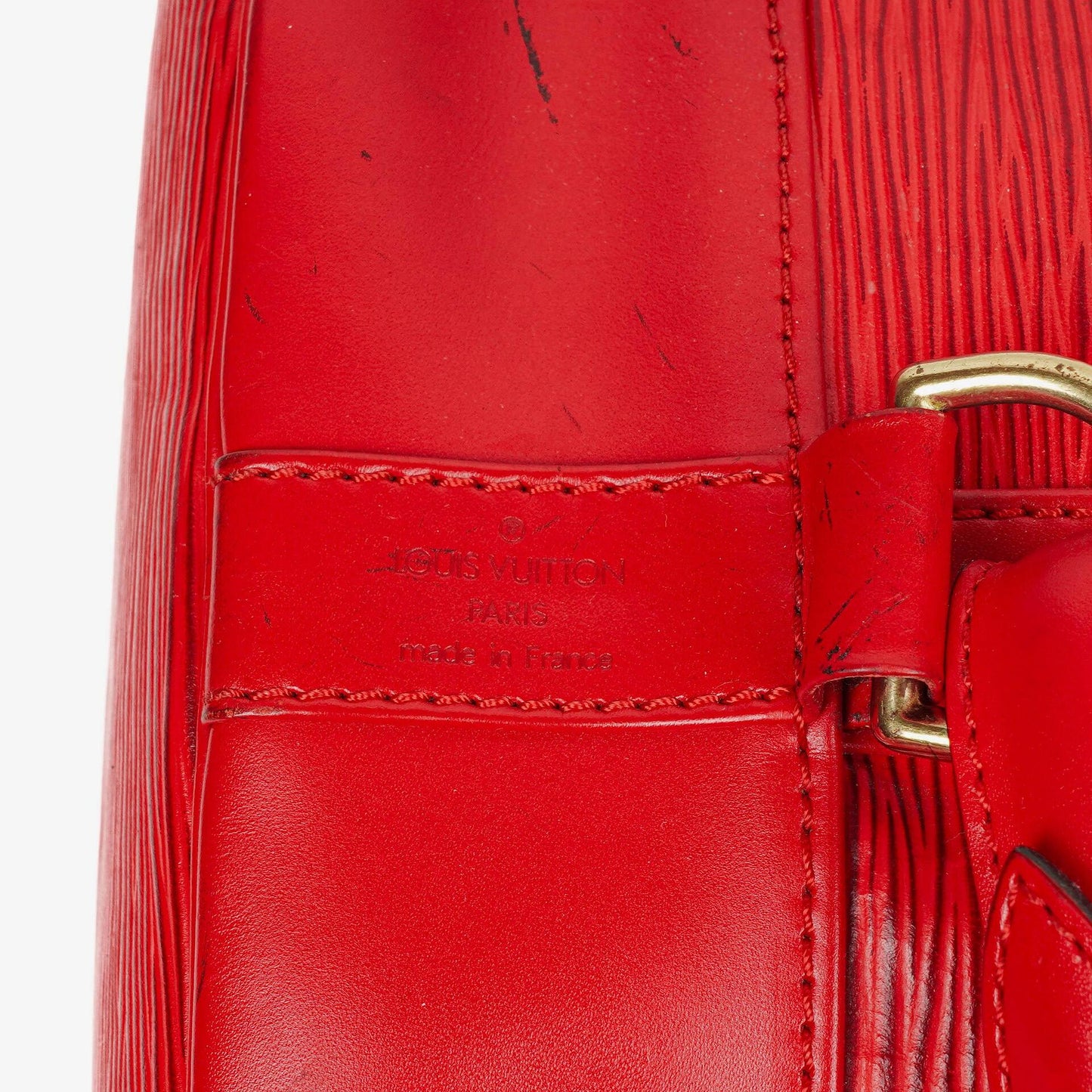 Louis Vuitton Randonnée PM EPI Rucksack aus rotem Canvas