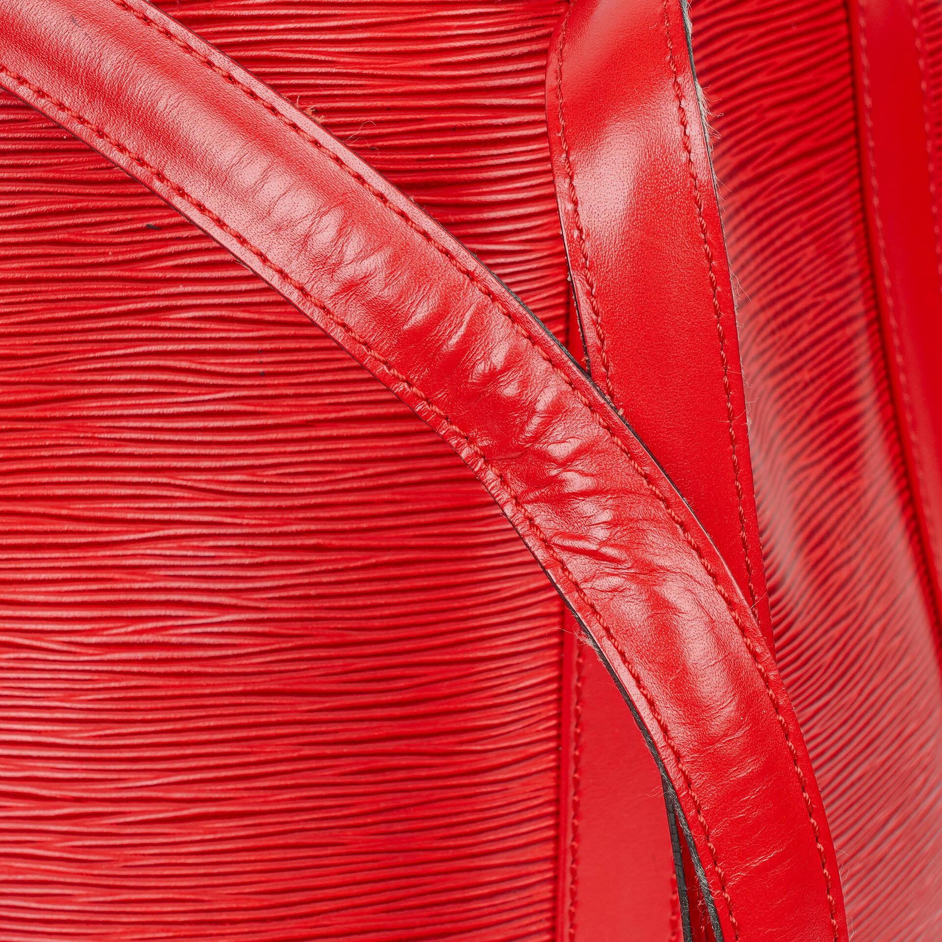 Louis Vuitton Randonnée PM EPI Rucksack aus rotem Canvas