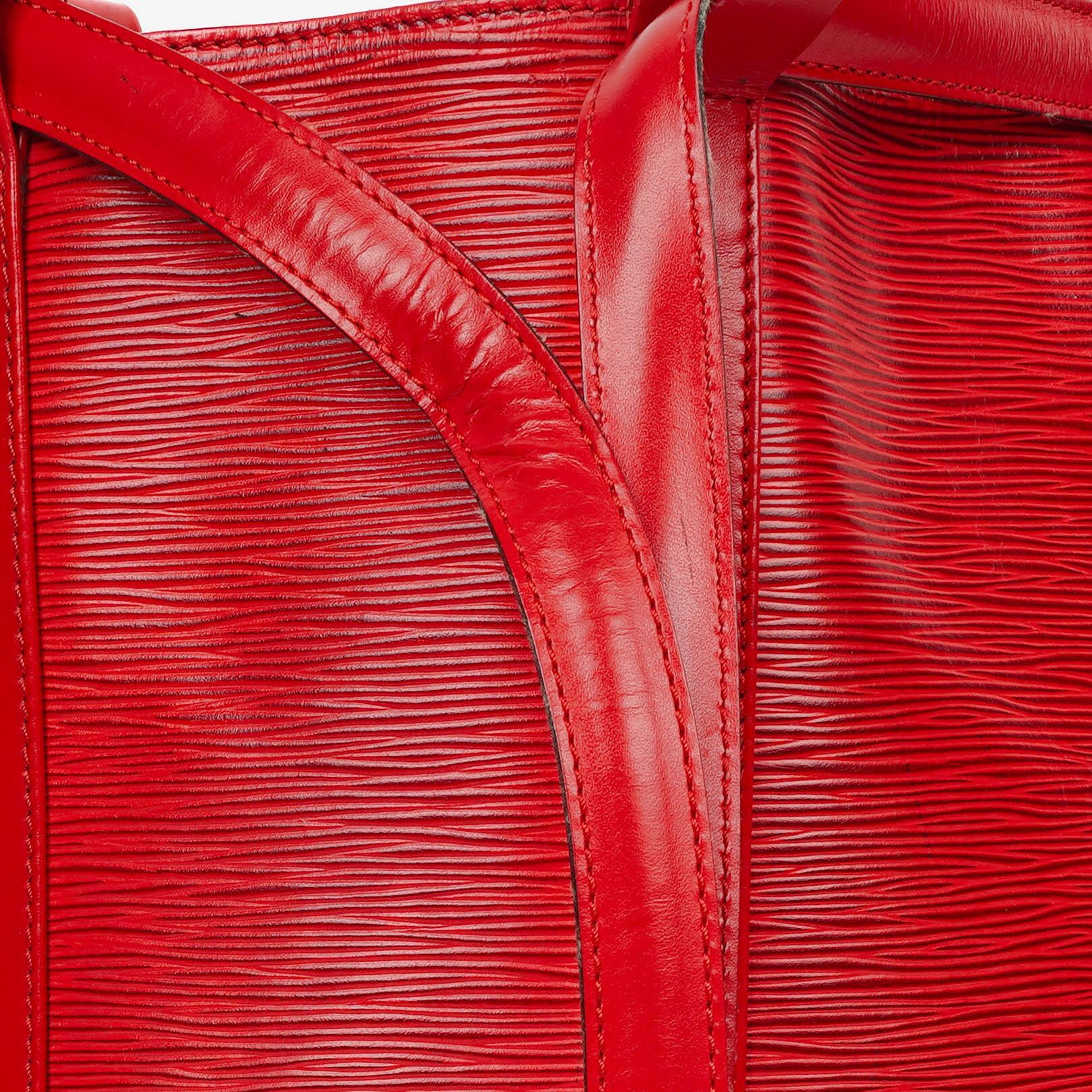 Louis Vuitton Randonnée PM EPI Rucksack aus rotem Canvas