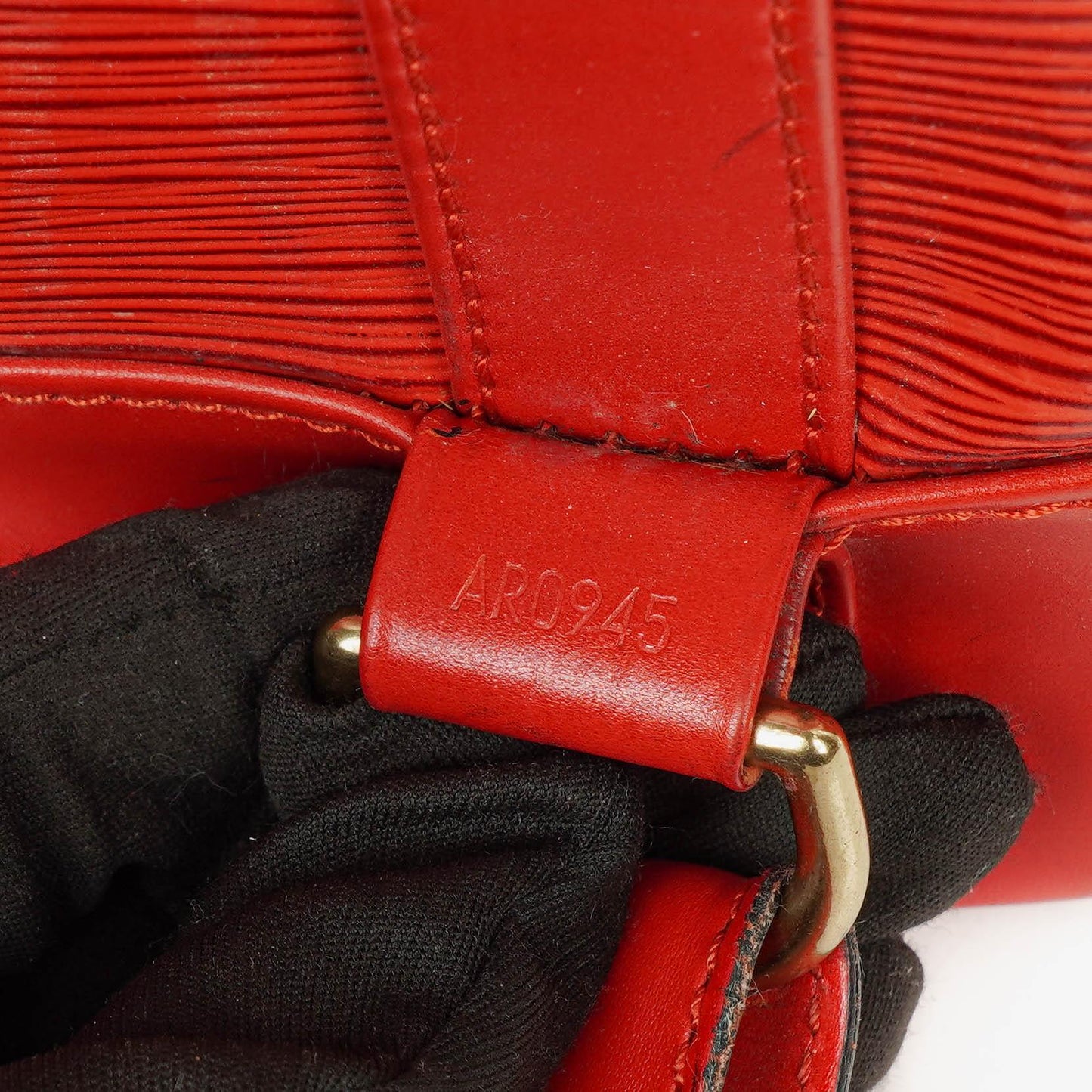 Louis Vuitton Randonnée PM EPI Rucksack aus rotem Canvas