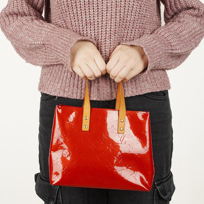 Louis Vuitton Reade PM Tasche aus rotem Monogram Vernis, 2007