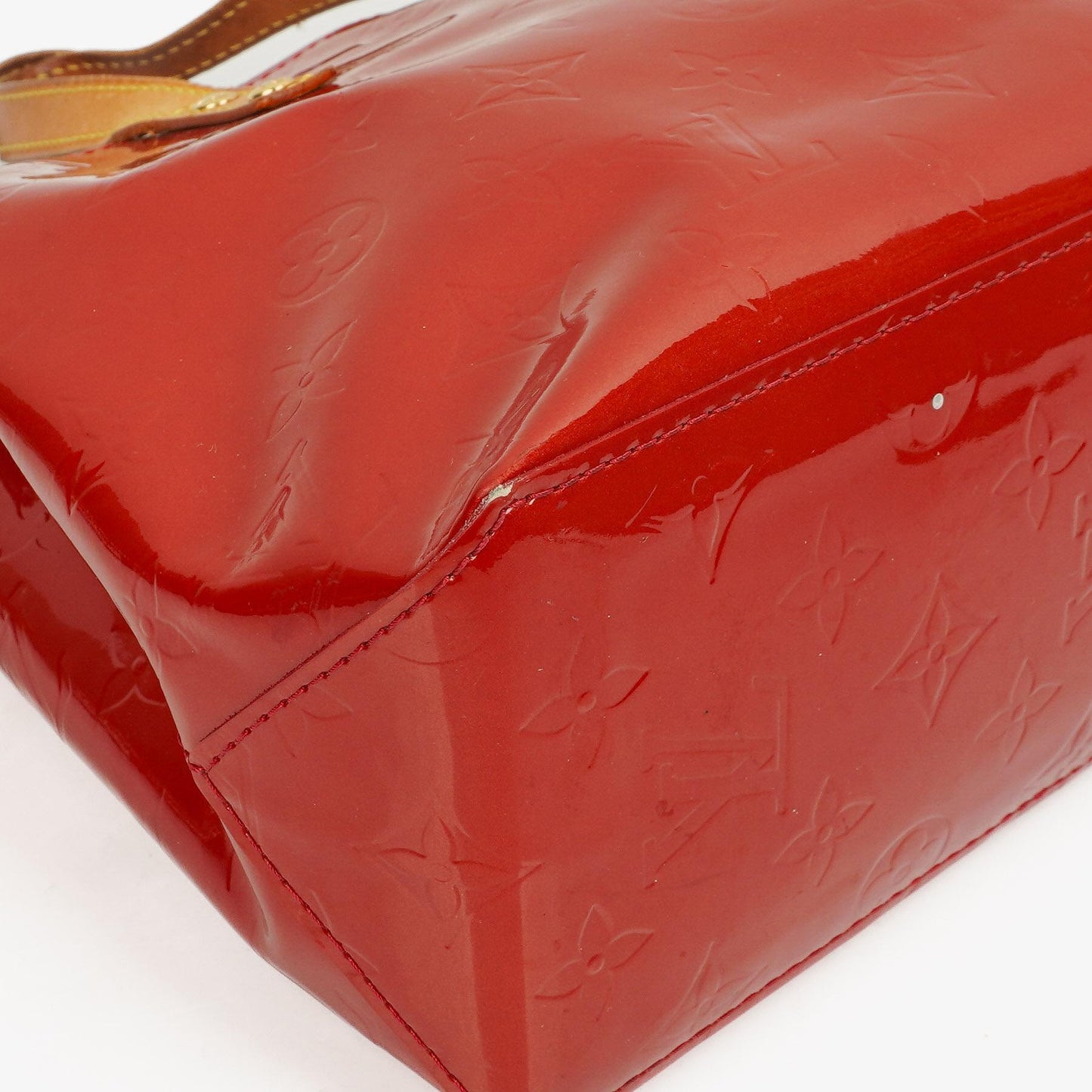 Louis Vuitton Reade PM Tasche aus rotem Monogram Vernis, 2007