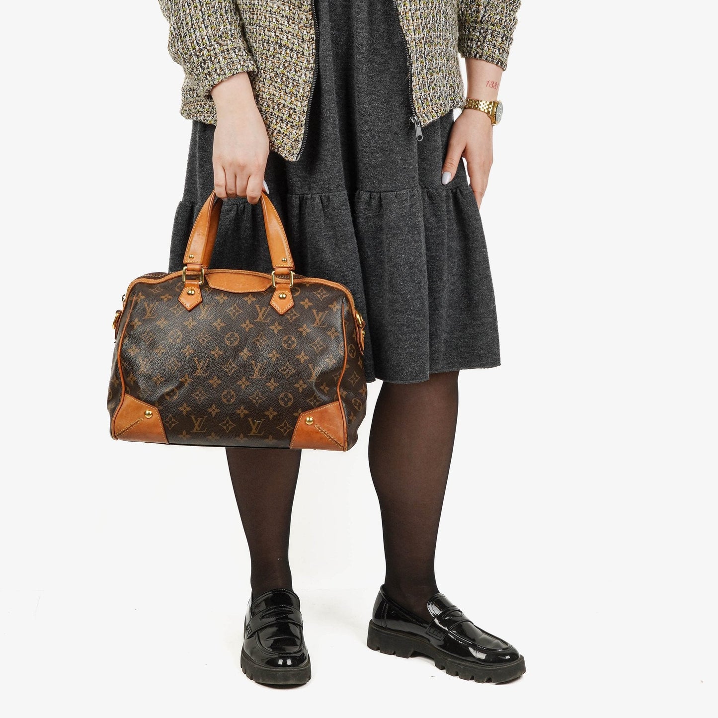Louis Vuitton Retiro PM Tasche aus Monogram Canvas