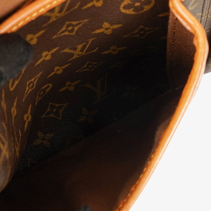 Louis Vuitton Sac Gibeciere GM Schultertasche aus Monogram Canvas