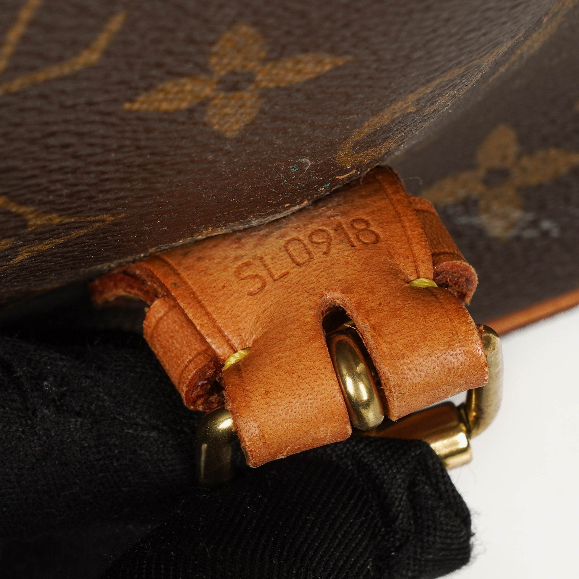 Louis Vuitton Sac Gibeciere GM Schultertasche aus Monogram Canvas
