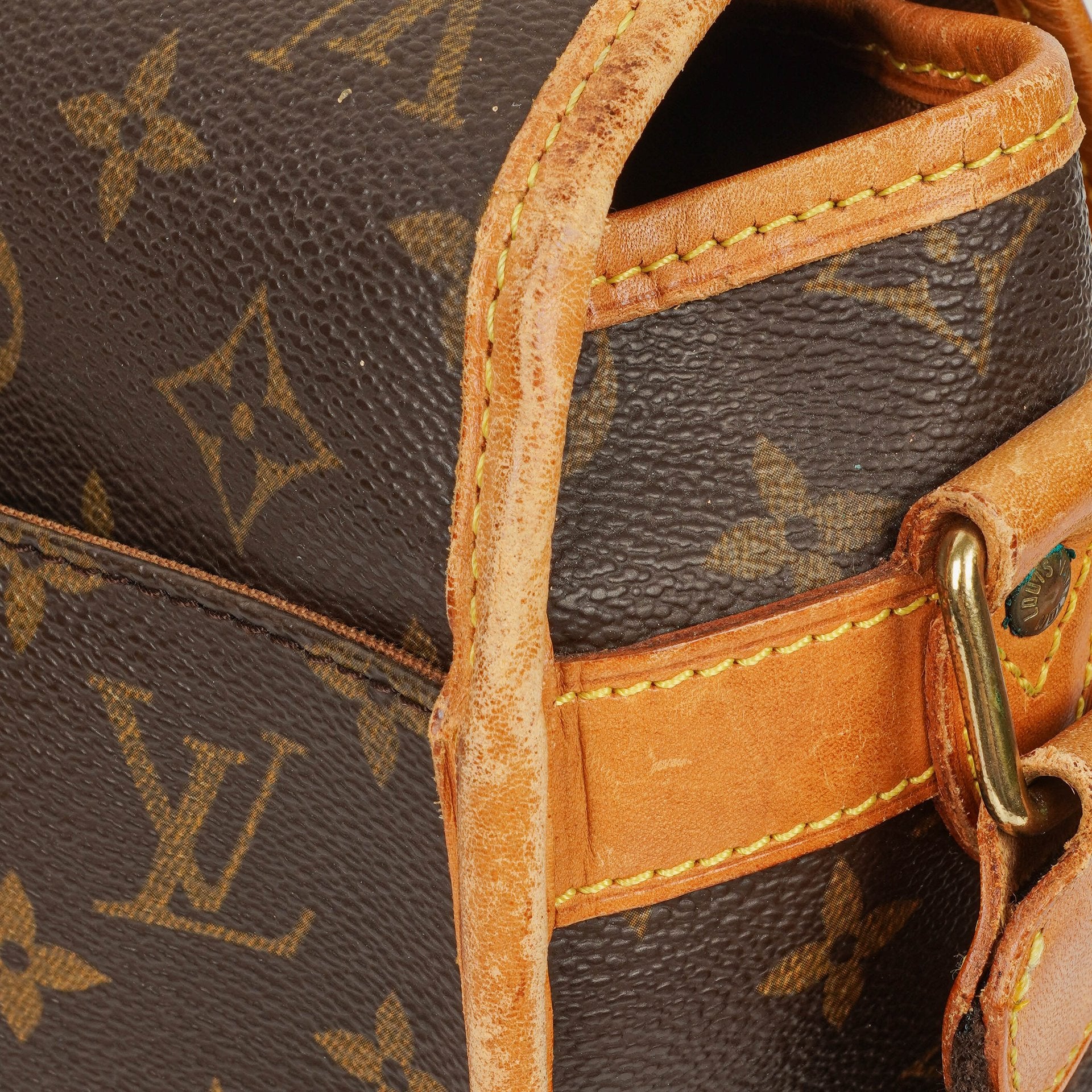 Louis Vuitton Sac Gibeciere GM Schultertasche aus Monogram Canvas