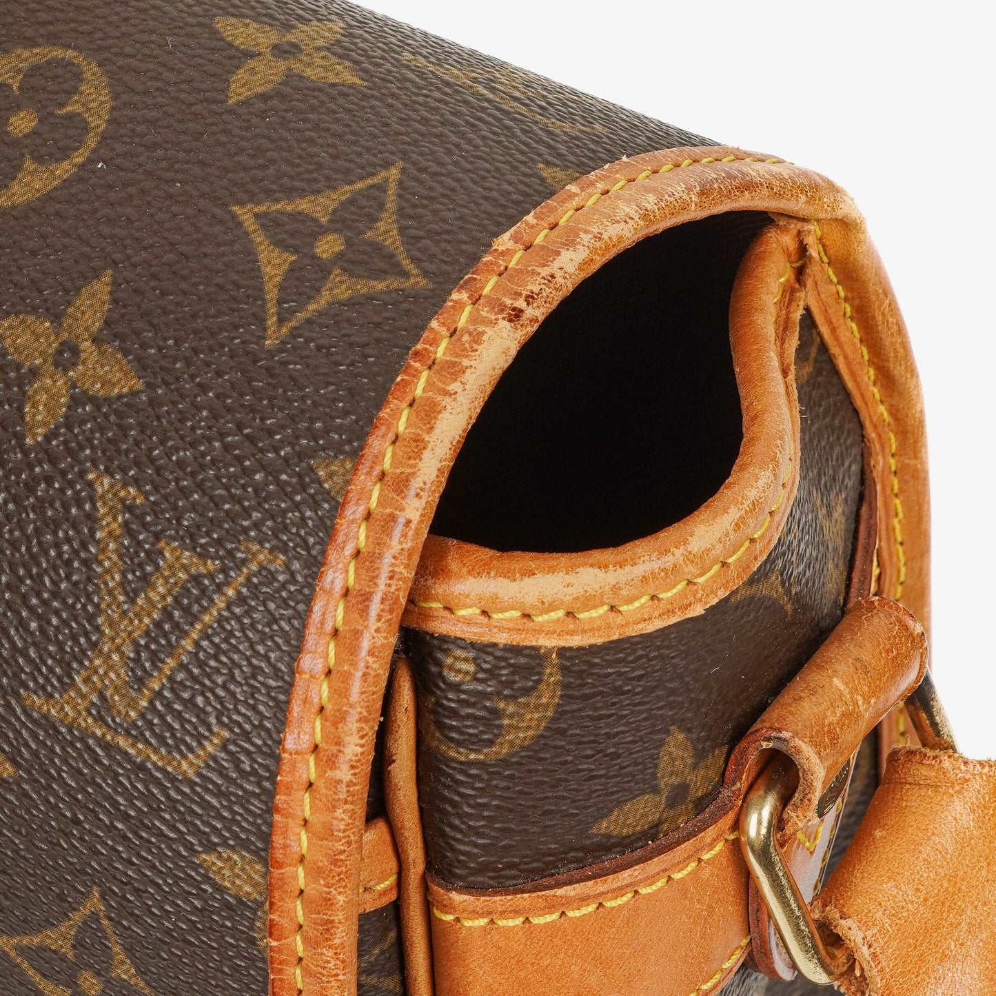 Louis Vuitton Sac Gibeciere GM Schultertasche aus Monogram Canvas