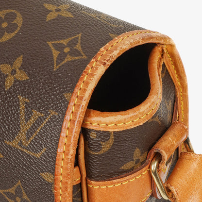 Louis Vuitton Sac Gibeciere GM Schultertasche aus Monogram Canvas