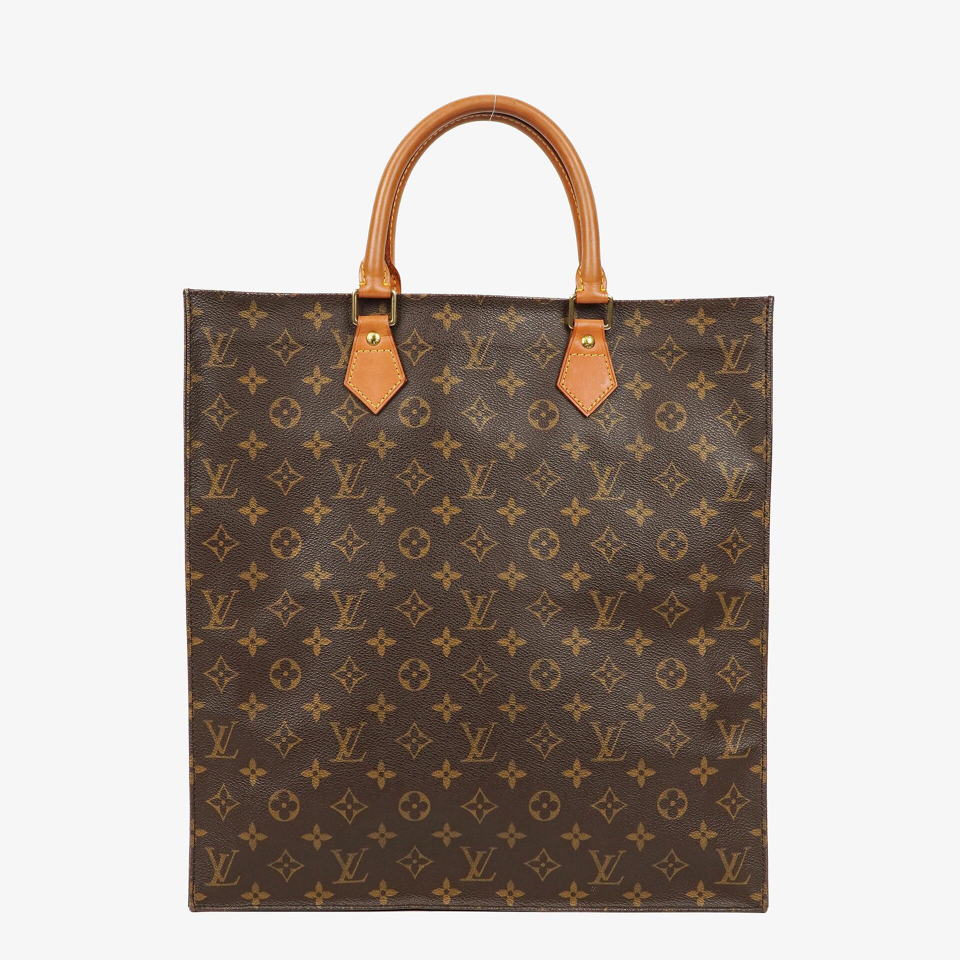 Louis Vuitton Sac Plat Tasche aus Monogram Canvas