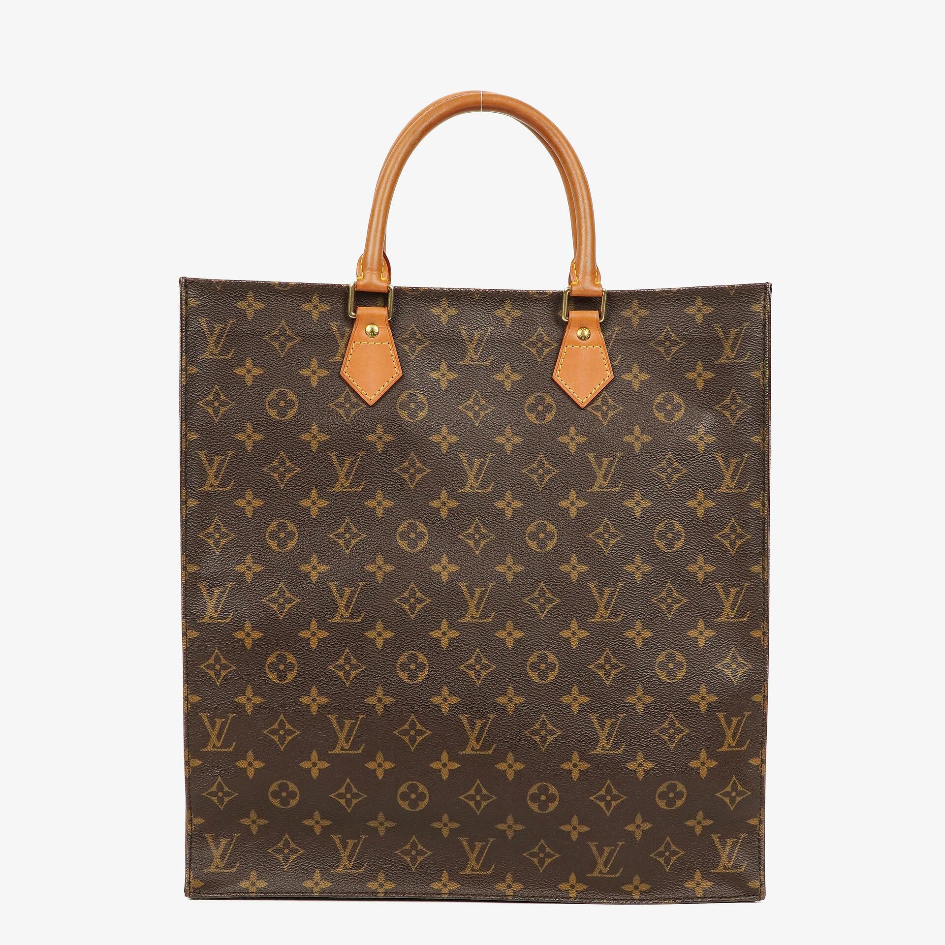 Louis Vuitton Sac Plat Tasche aus Monogram Canvas