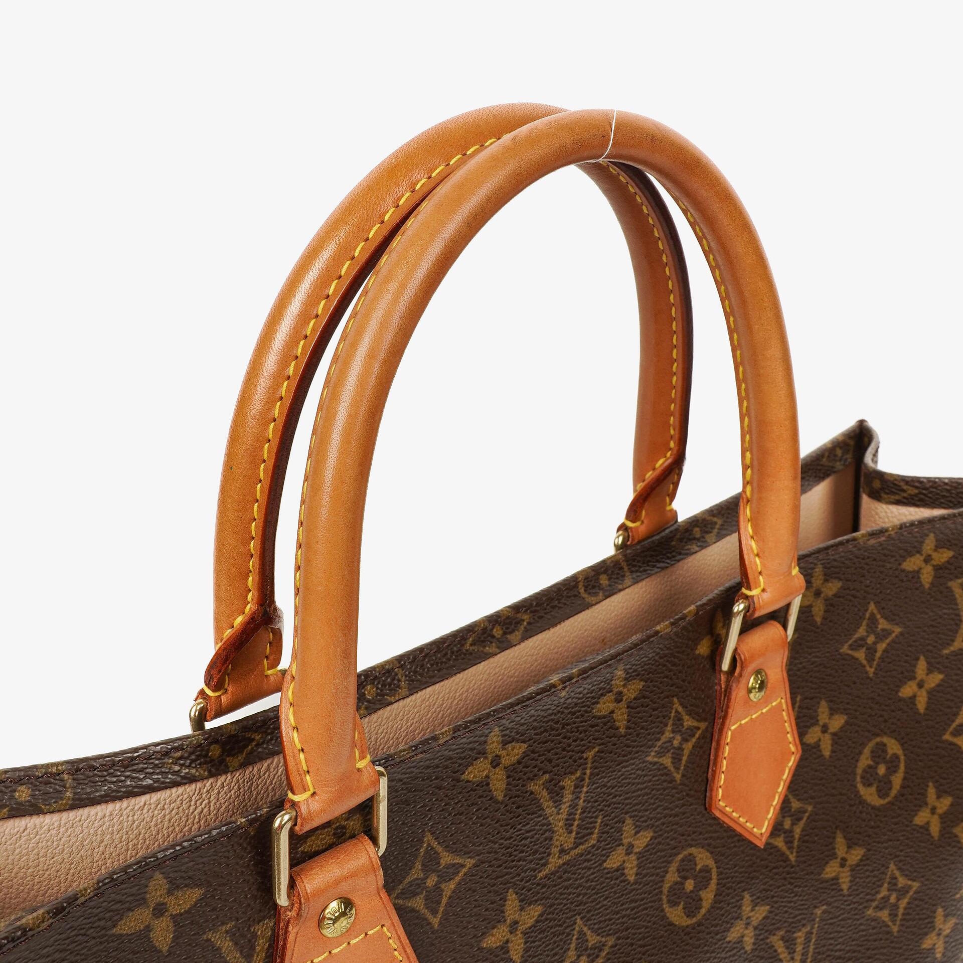 Louis Vuitton Sac Plat Tasche aus Monogram Canvas