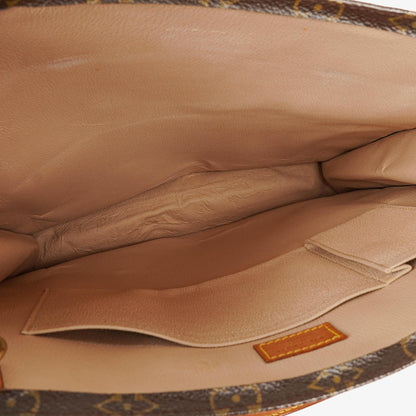 Louis Vuitton Sac Plat Tasche aus Monogram Canvas