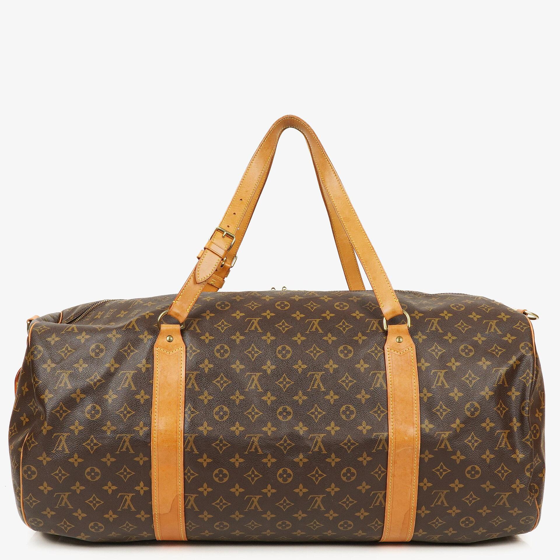 Louis Vuitton Sac Polochon 65 Reisetasche aus Monogram Canvas