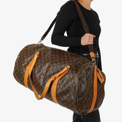 Louis Vuitton Sac Polochon 65 Reisetasche aus Monogram Canvas