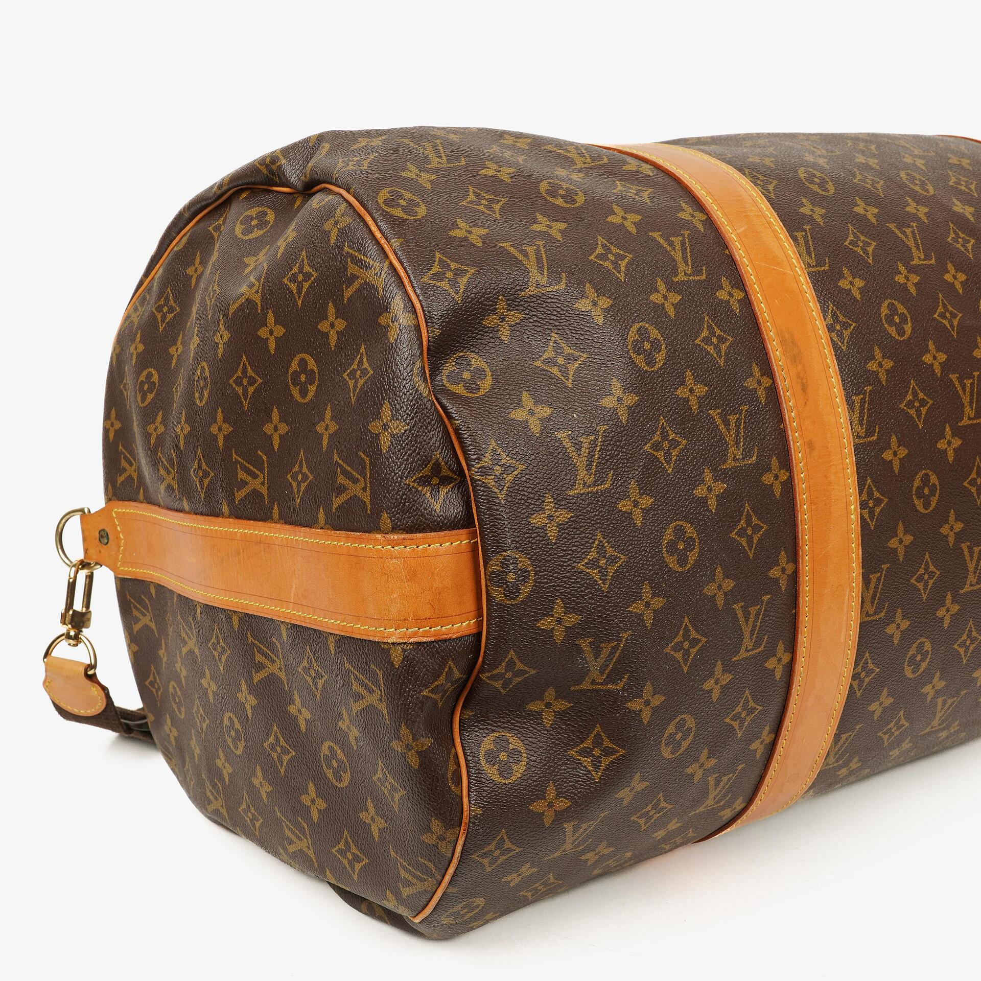 Louis Vuitton Sac Polochon 65 Reisetasche aus Monogram Canvas
