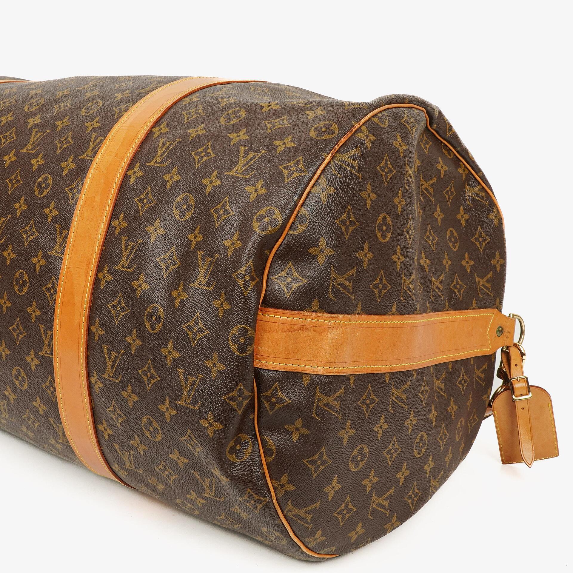 Louis Vuitton Sac Polochon 65 Reisetasche aus Monogram Canvas