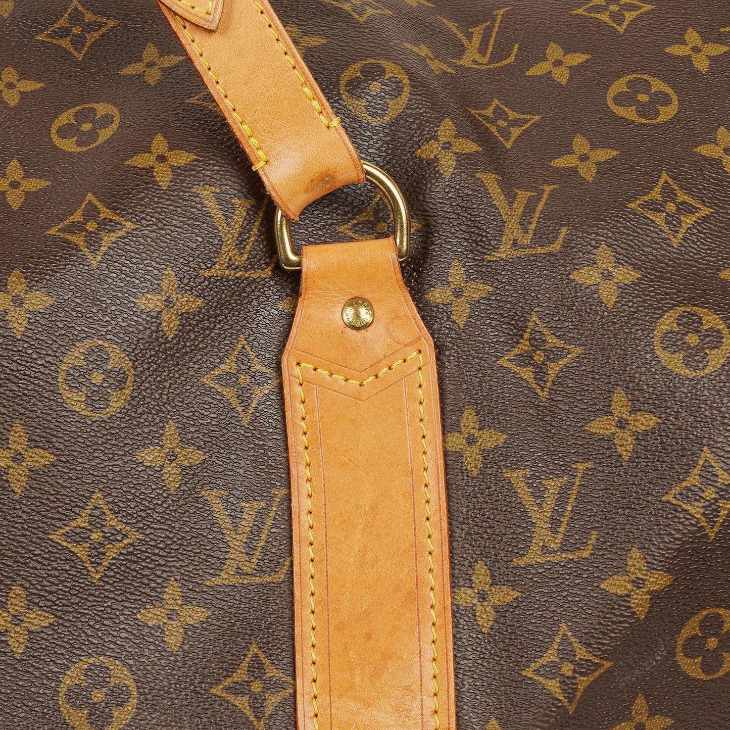 Louis Vuitton Sac Polochon 65 Reisetasche aus Monogram Canvas