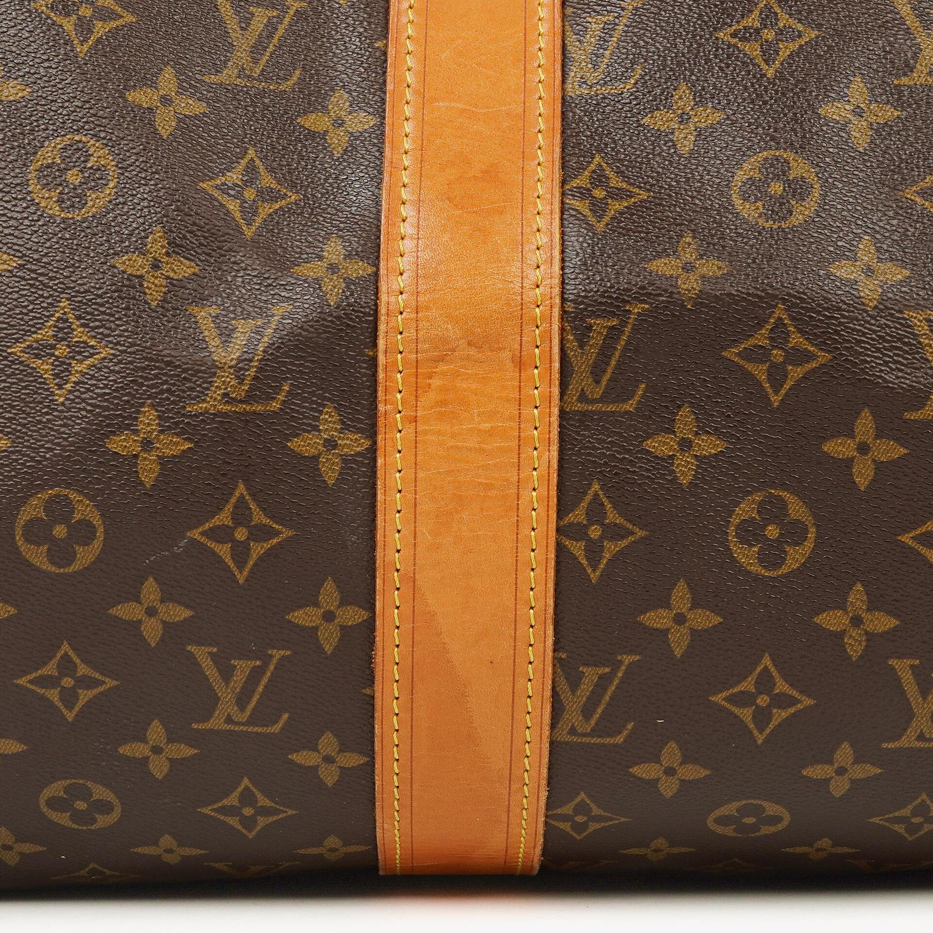 Louis Vuitton Sac Polochon 65 Reisetasche aus Monogram Canvas