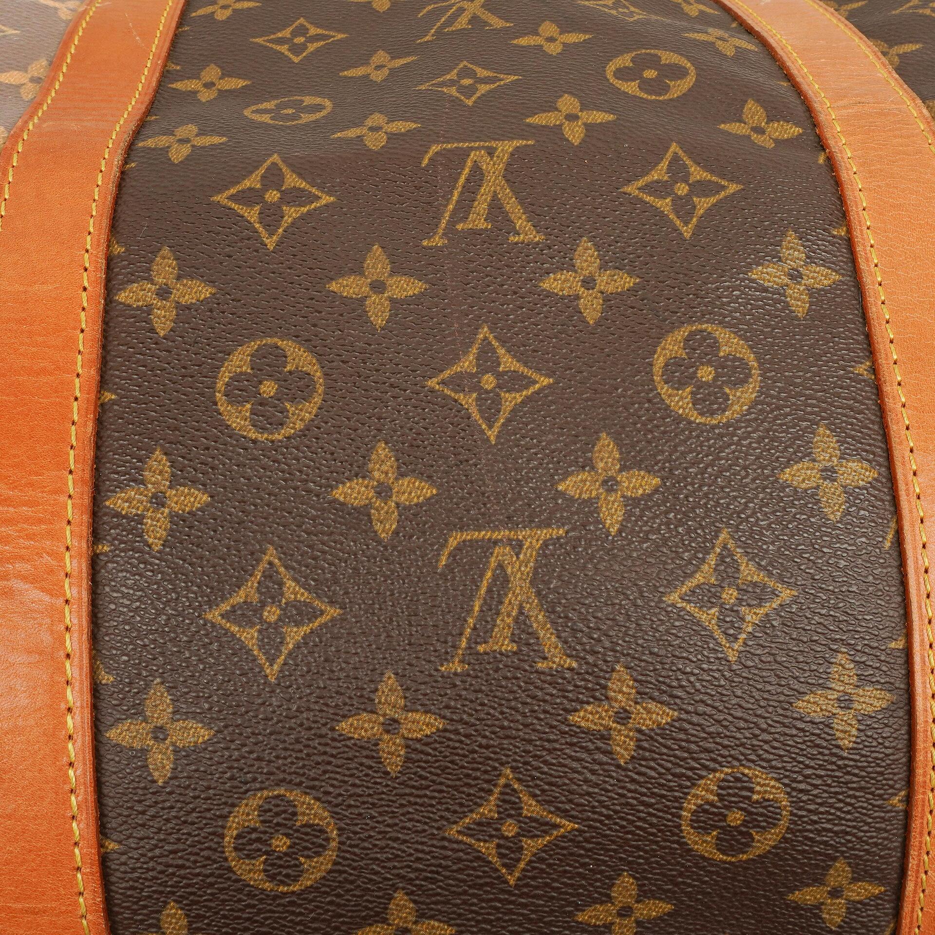 Louis Vuitton Sac Souple 55 Monogram Canvas Reisetasche