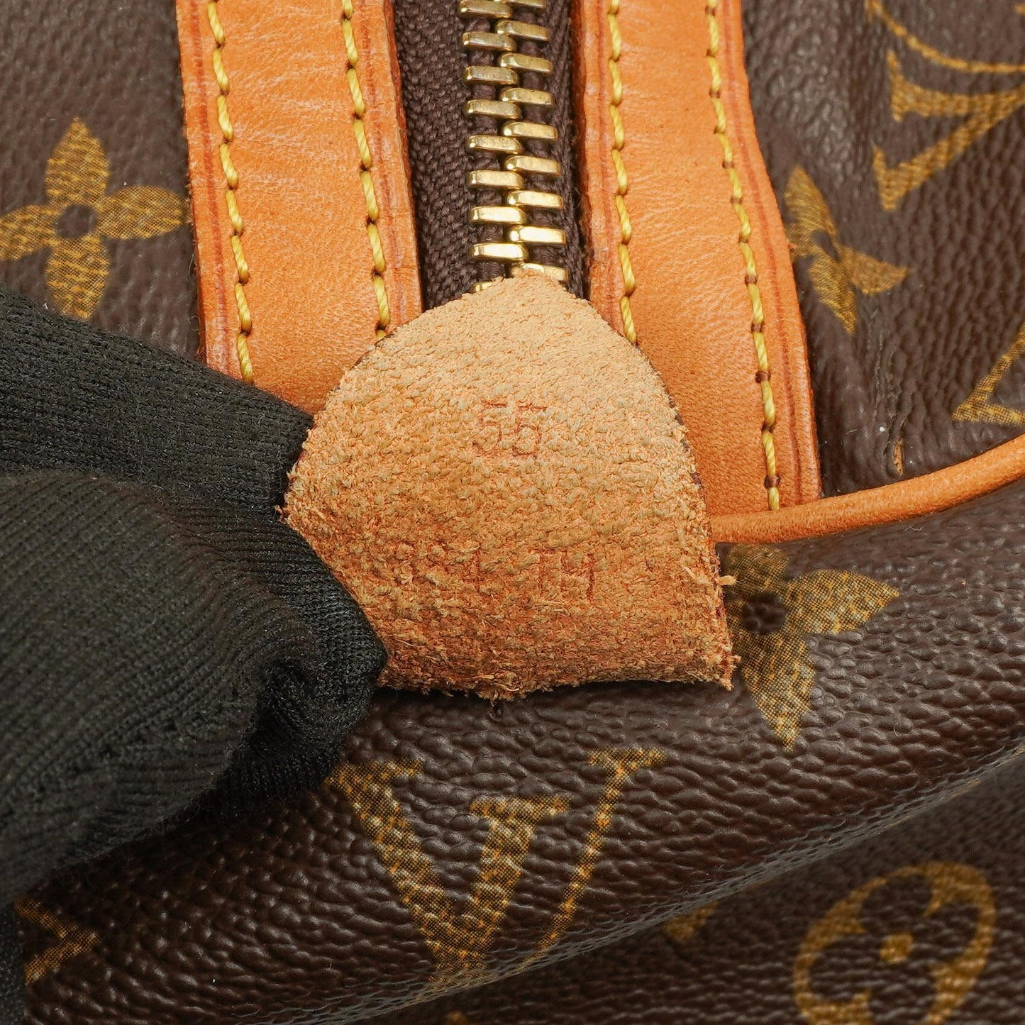 Louis Vuitton Sac Souple 55 Monogram Canvas Reisetasche
