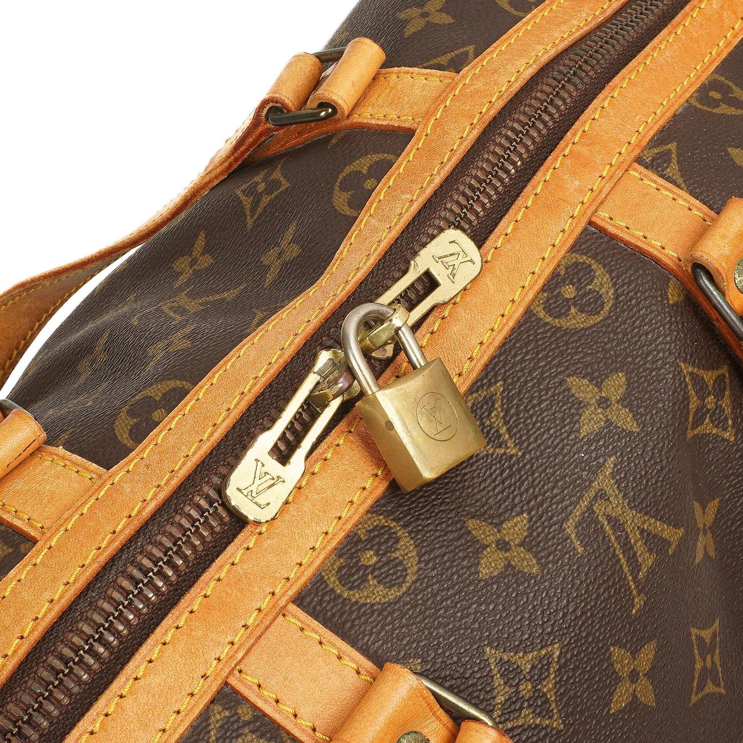 Louis Vuitton Sac Souple 35 Monogram Canvas Reisetasche