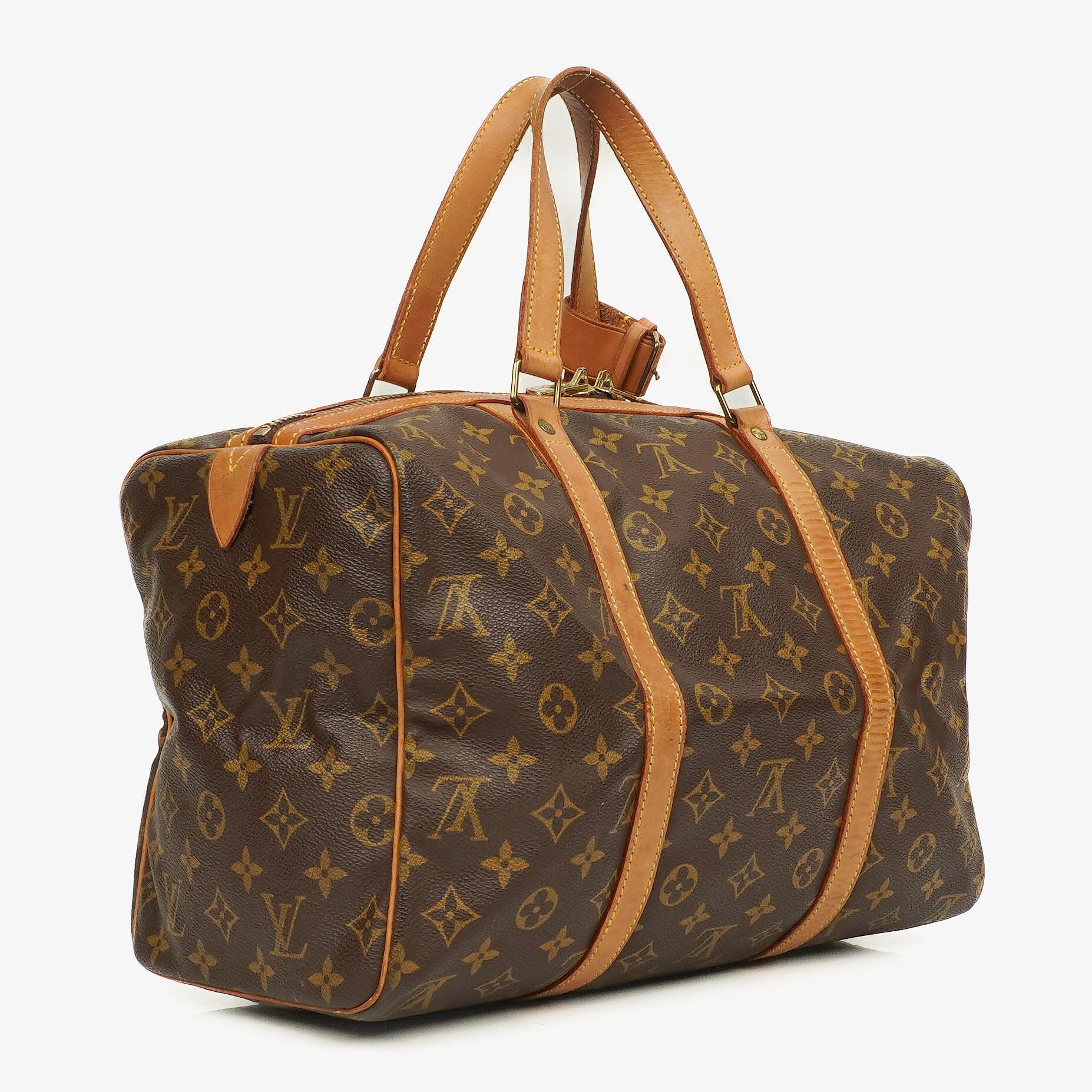 Louis Vuitton Sac Souple 35 Reisetasche aus Monogram Canvas