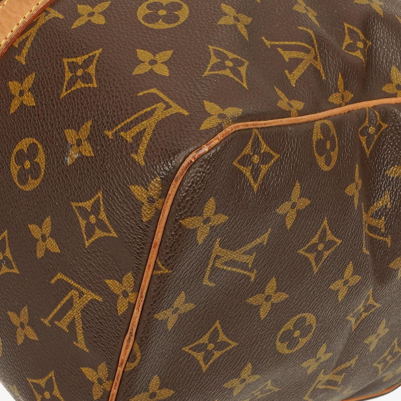 Louis Vuitton Sac Souple 35 Reisetasche aus Monogram Canvas