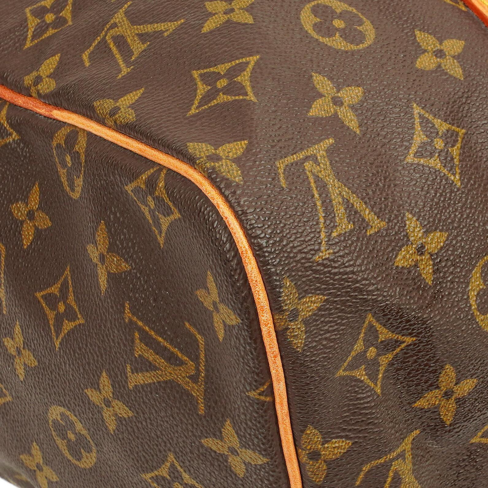Louis Vuitton Sac Souple 35 Reisetasche aus Monogram Canvas