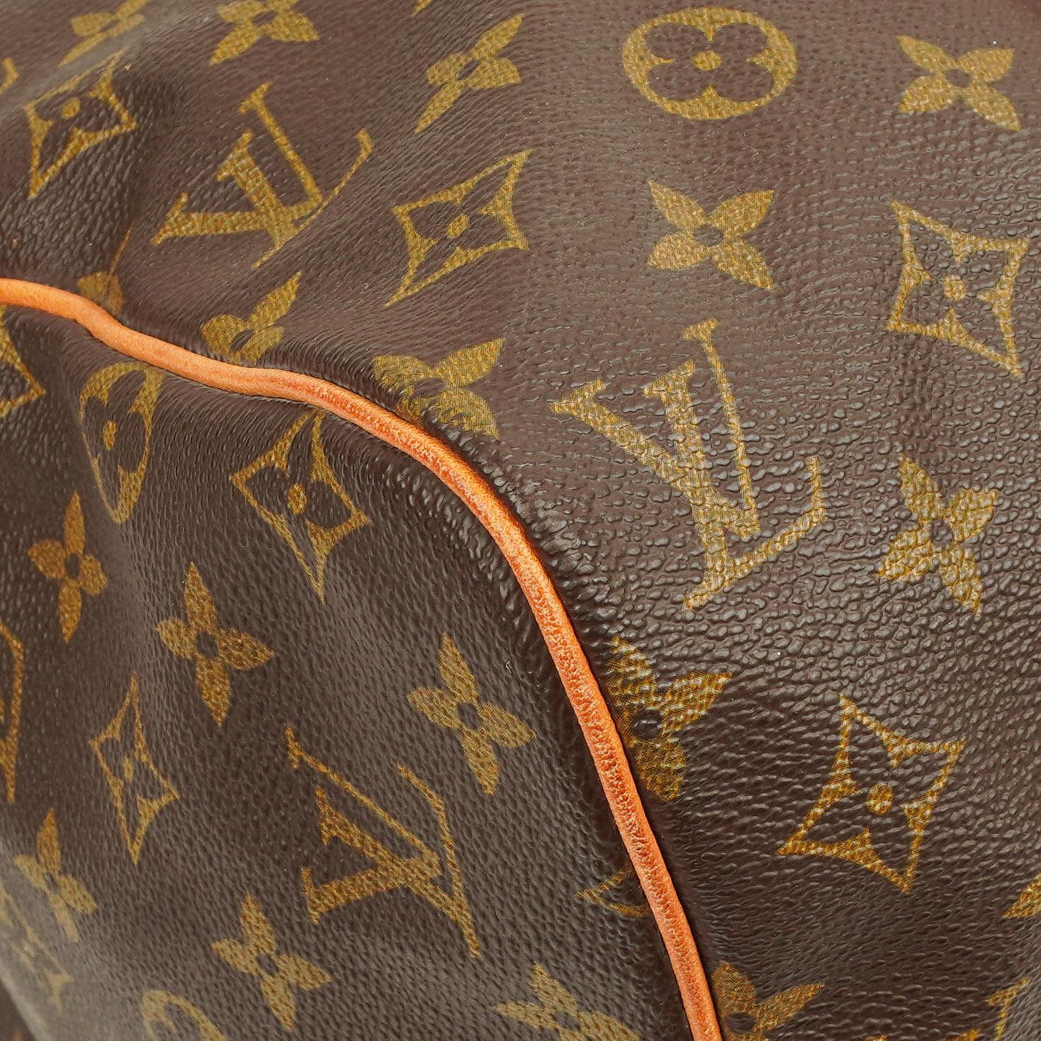 Louis Vuitton Sac Souple 35 Reisetasche aus Monogram Canvas