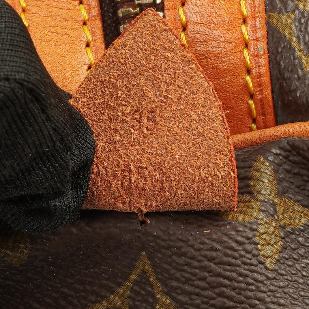 Louis Vuitton Sac Souple 35 Reisetasche aus Monogram Canvas