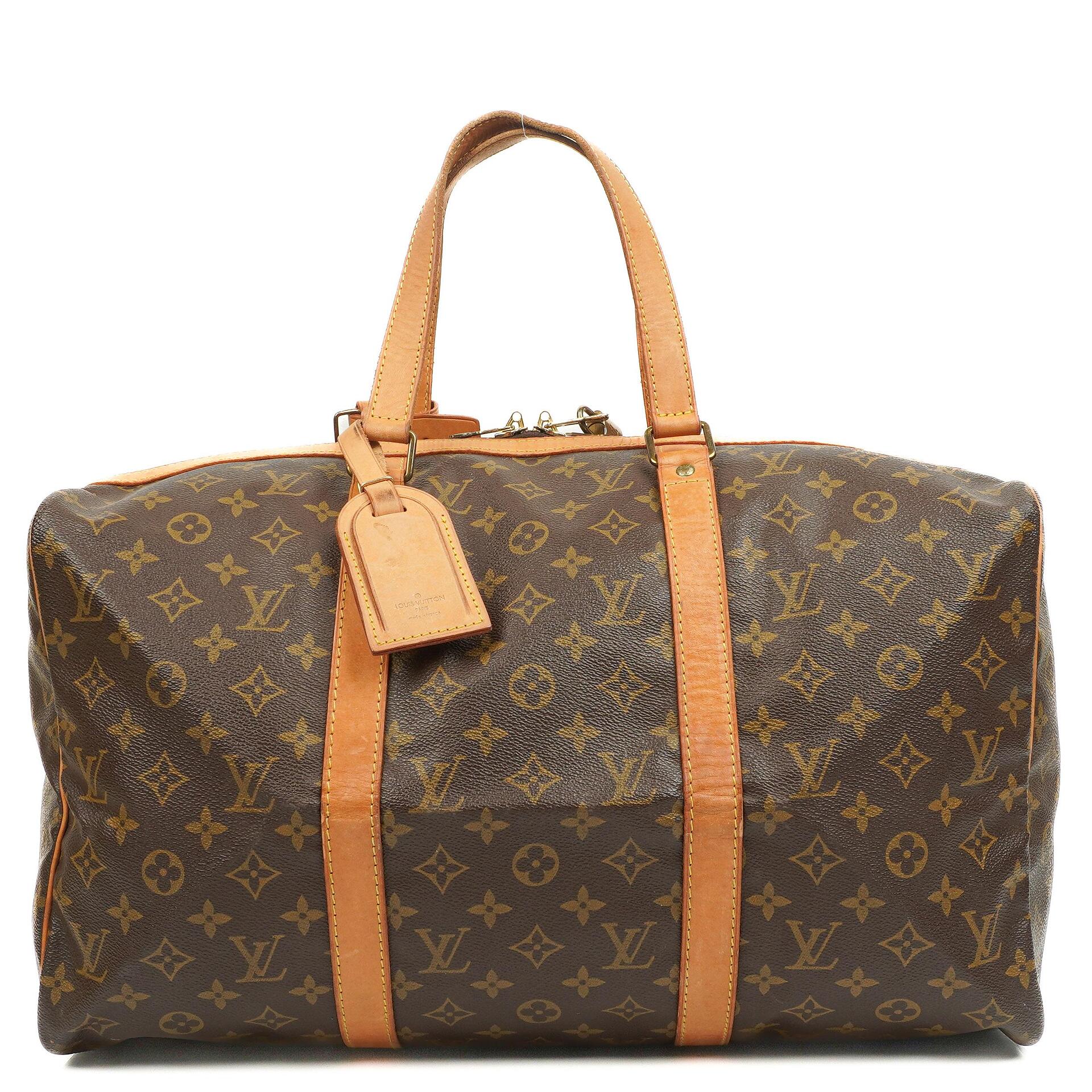 Louis Vuitton Sac Souple 45 Monogram Canvas Reisetasche