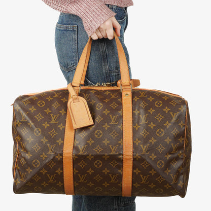 Louis Vuitton Sac Souple 45 Monogram Canvas Reisetasche