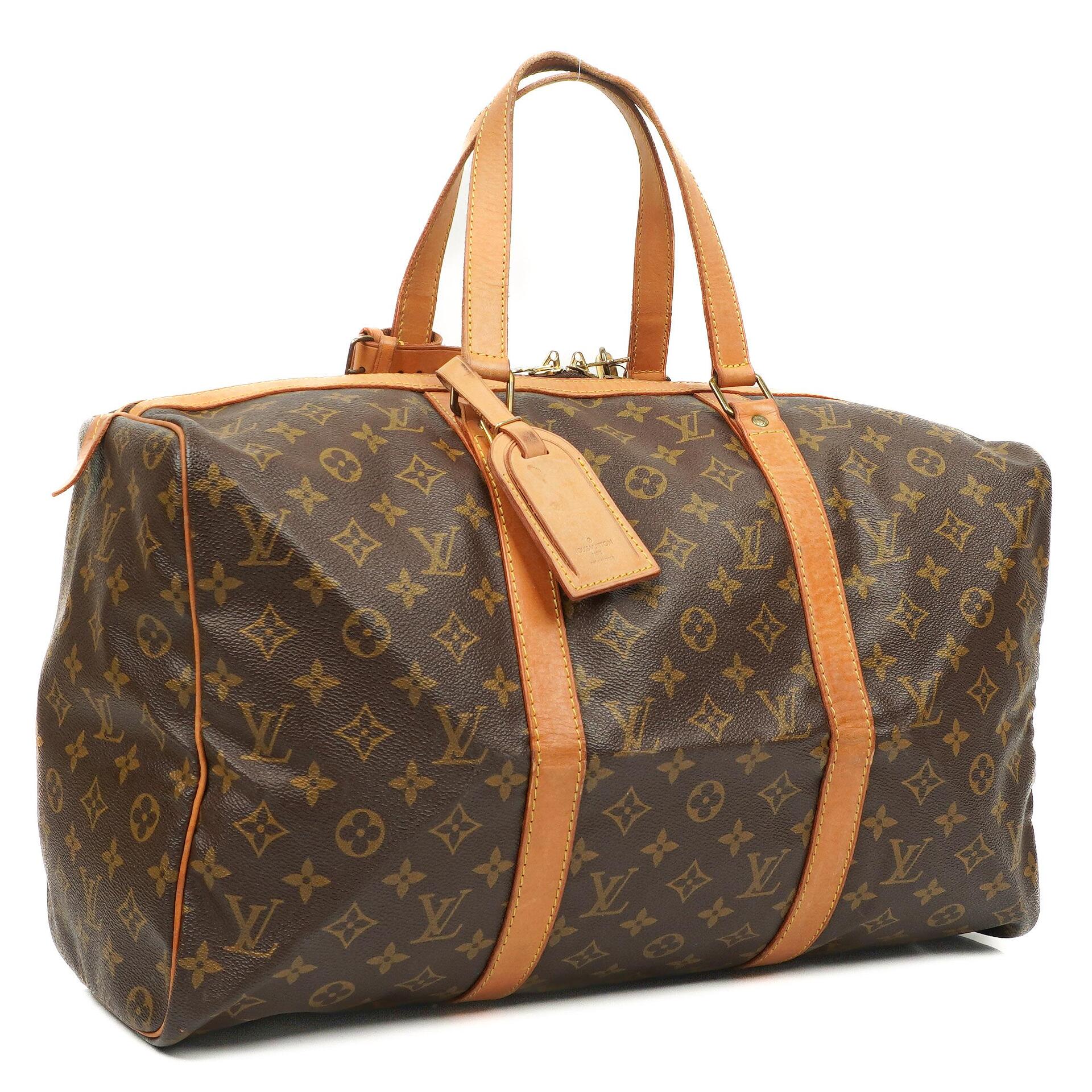 Louis Vuitton Sac Souple 45 Monogram Canvas Reisetasche