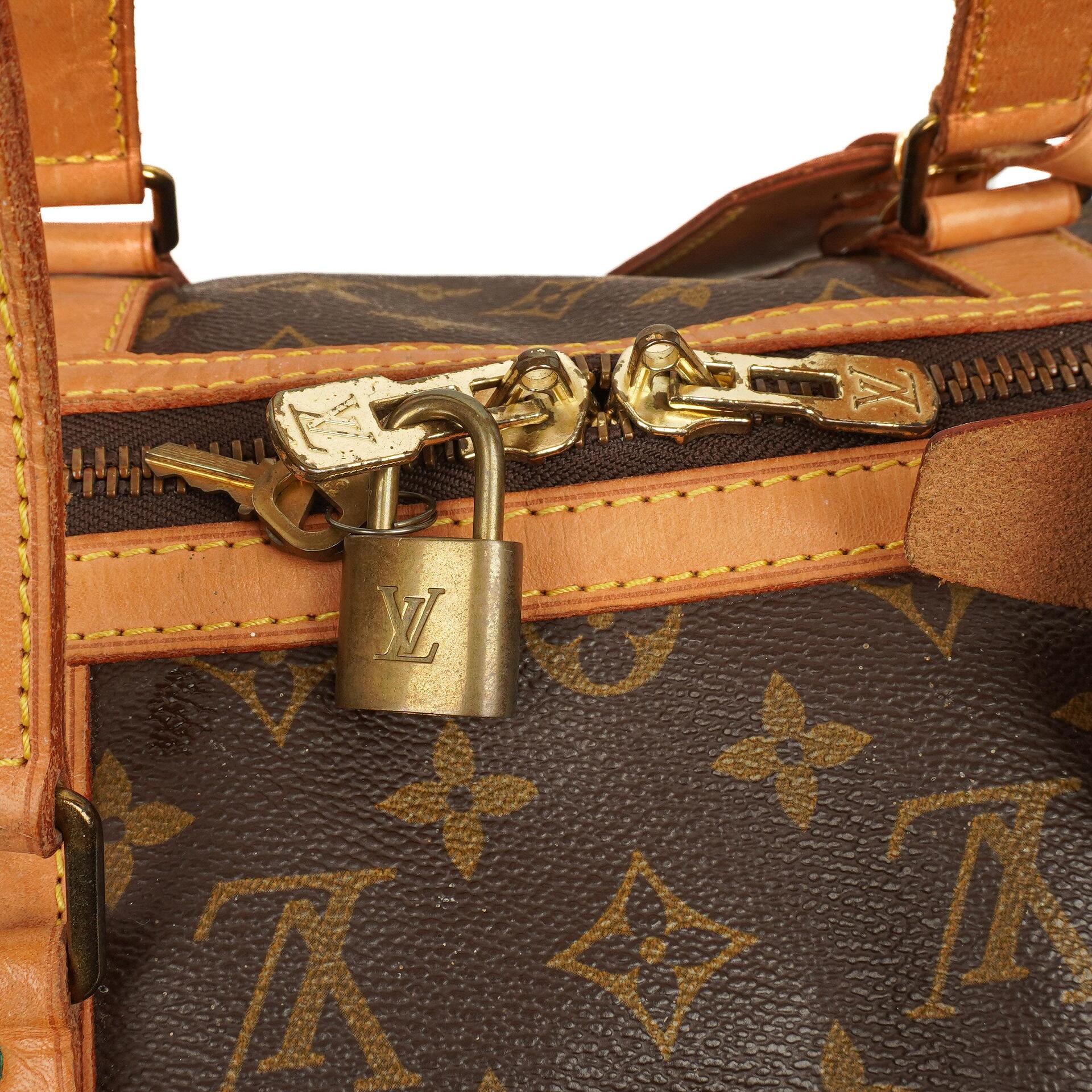 Louis Vuitton Sac Souple 45 Monogram Canvas Reisetasche