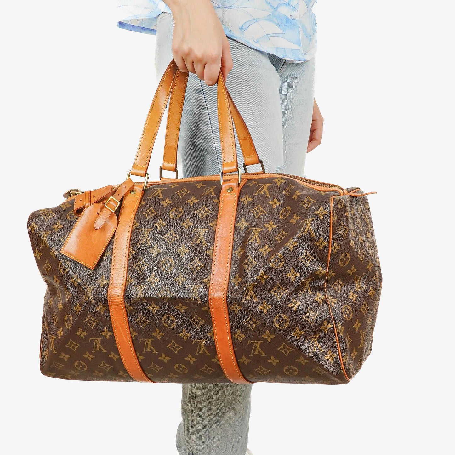 Louis Vuitton Sac Souple 45 Reisetasche in Monogram Canvas