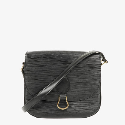 Louis Vuitton Saint Cloud Crossbody-Tasche aus schwarzem Epi Leder