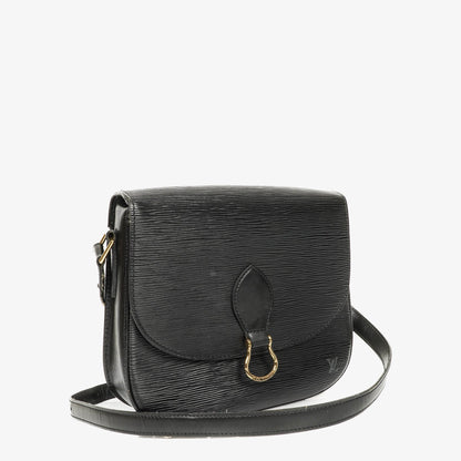 Louis Vuitton Saint Cloud Crossbody-Tasche aus schwarzem Epi Leder