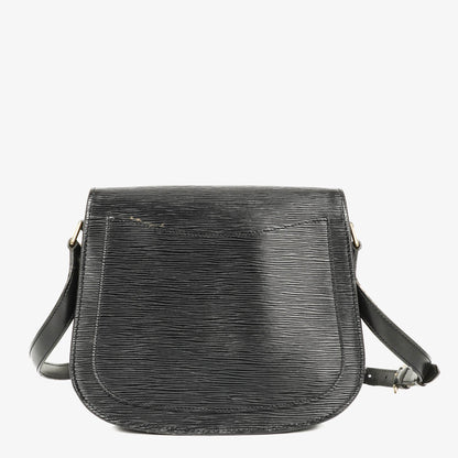 Louis Vuitton Saint Cloud Crossbody-Tasche aus schwarzem Epi Leder