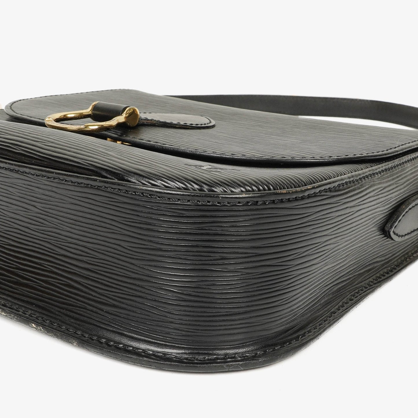 Louis Vuitton Saint Cloud Crossbody-Tasche aus schwarzem Epi Leder