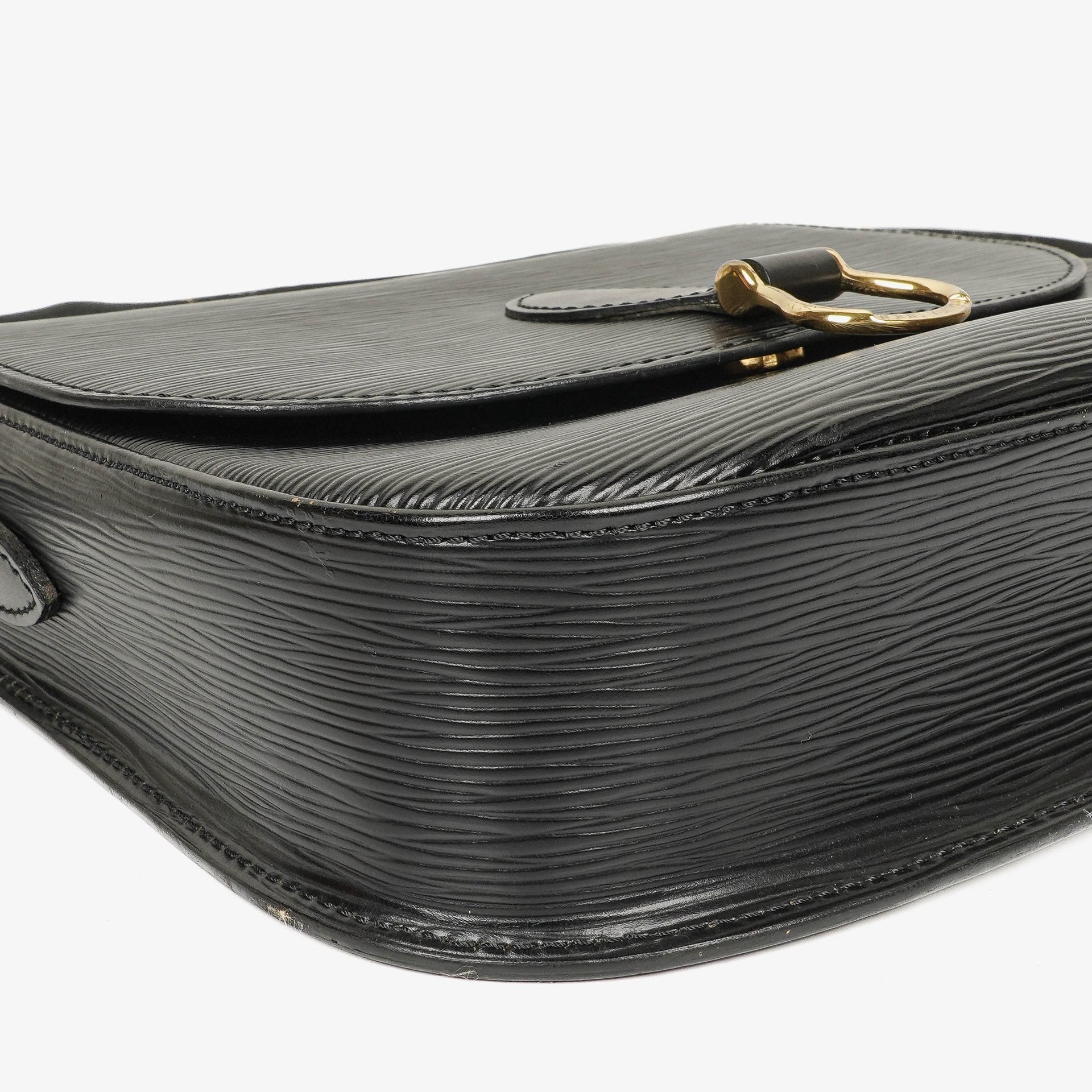 Louis Vuitton Saint Cloud Crossbody-Tasche aus schwarzem Epi Leder