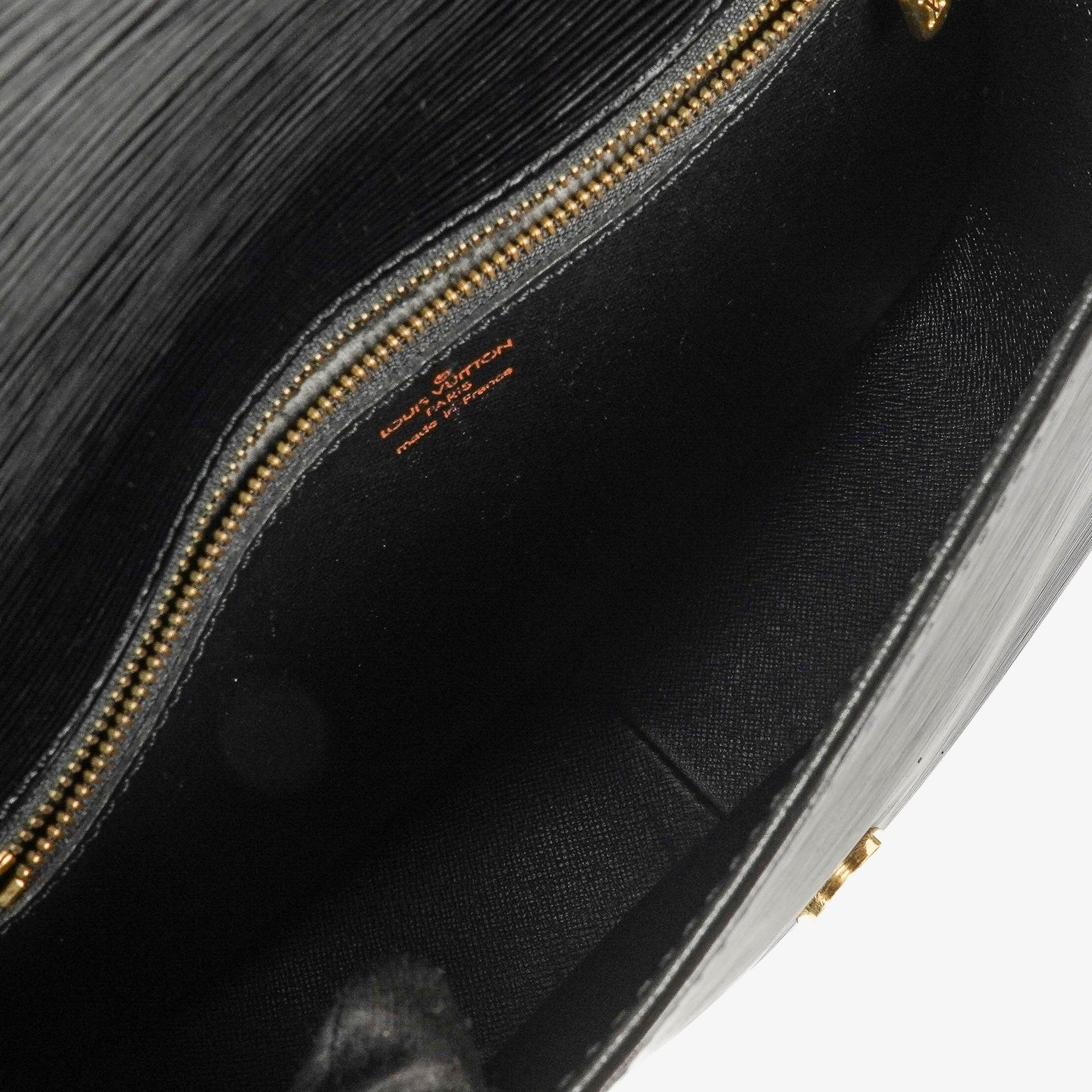 Louis Vuitton Saint Cloud Crossbody-Tasche aus schwarzem Epi Leder